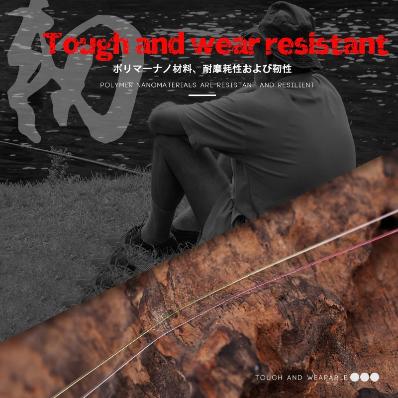 Simago рыболовная леска из углеродного волокна с 100% фторуглеродным покрытием 150