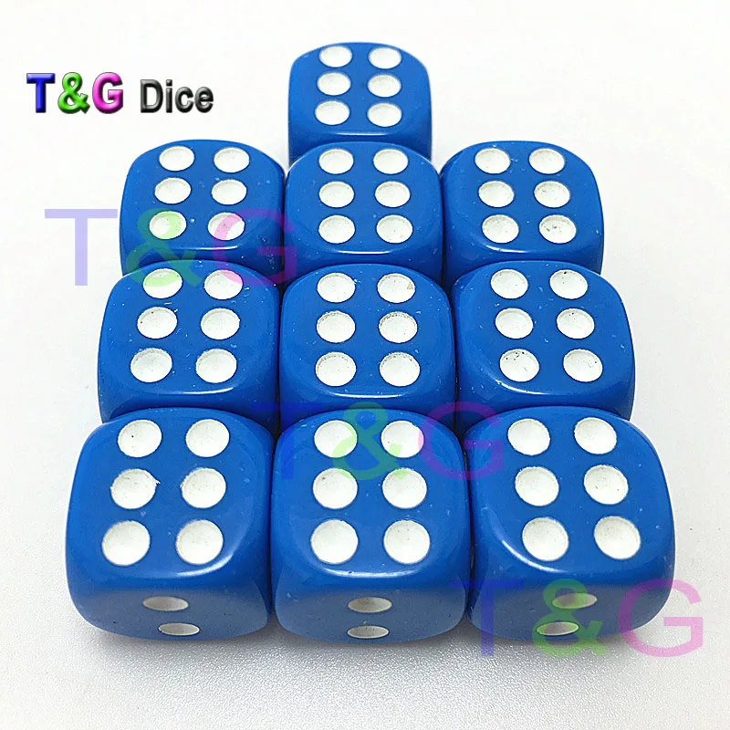 Новые 14 мм 10 шт./партия пластиковые d6 кости азартные игры маленькие игральные для