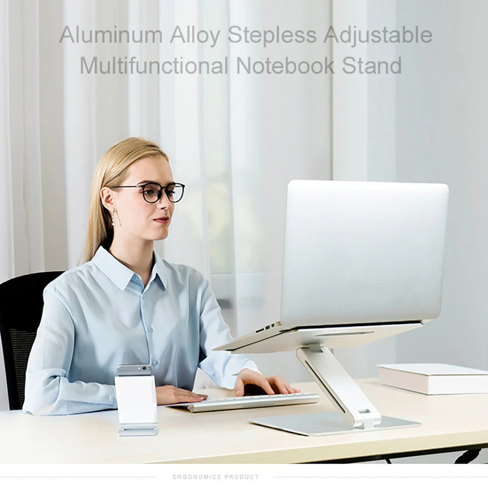 

New Laptop Stand, Collapsible Laptop Holder, Multi-Angle Stand Heat Release , Adjustable Foldable Notebook Stand laptop stand