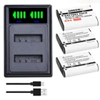 3 шт. Li-90B Li-92B Li90B Li ion аккумулятор 90B Батарея + Зарядное устройство с Тип-c и USB Порты и разъёмы для цифровой камеры Olympus SH-1 молодых мам SH-2 SH-50 его SH-60 жесткая TG-3 TG-4