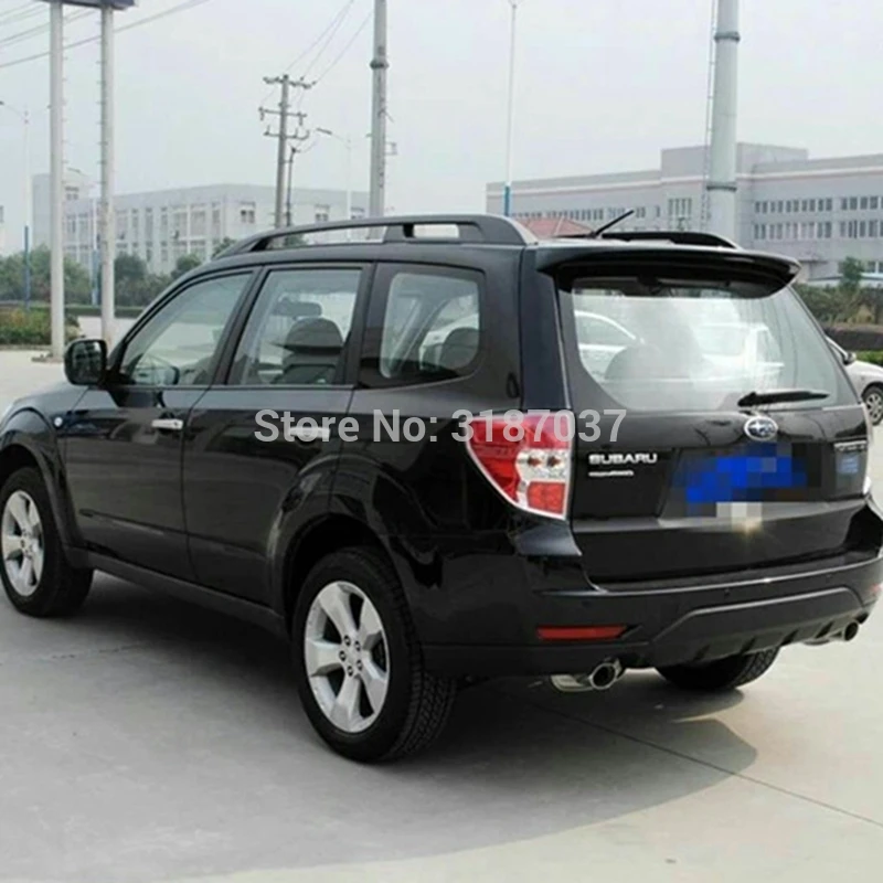 Спойлер для Subaru Forester 2009 2012 неокрашенный чехол из АБС пластика багажника
