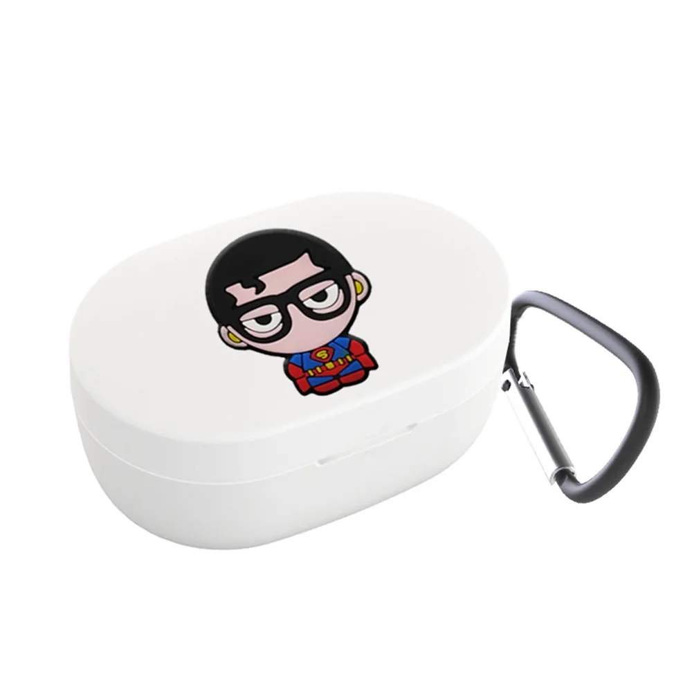 Чехол для наушников с изображением Мстителей для mi Airdots, чехол с милой защитной рамкой для Xiao mi Airdots, чехол s для mi Air Dots с брелоком