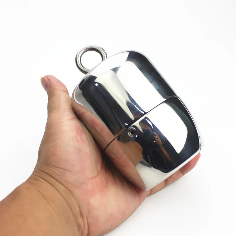 Нержавеющая сталь Мужской Целомудрие устройство длинные мошонки удерживающие