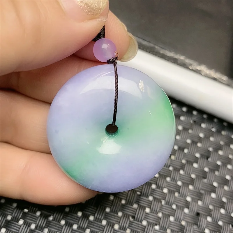 

Hot Selling Natural Hand-carve Jade Pingan Buckle Necklace Pendant Fashion Jewelry Accessories Men Women Luck Gifts1