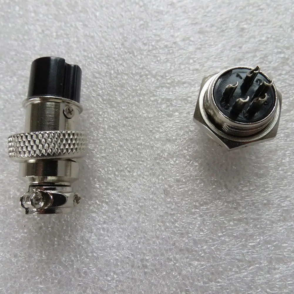 10 шт. 5Pin авиационный штекер аудио ЧПУ биполярный шаговый двигатель разъем 16 мм GX16