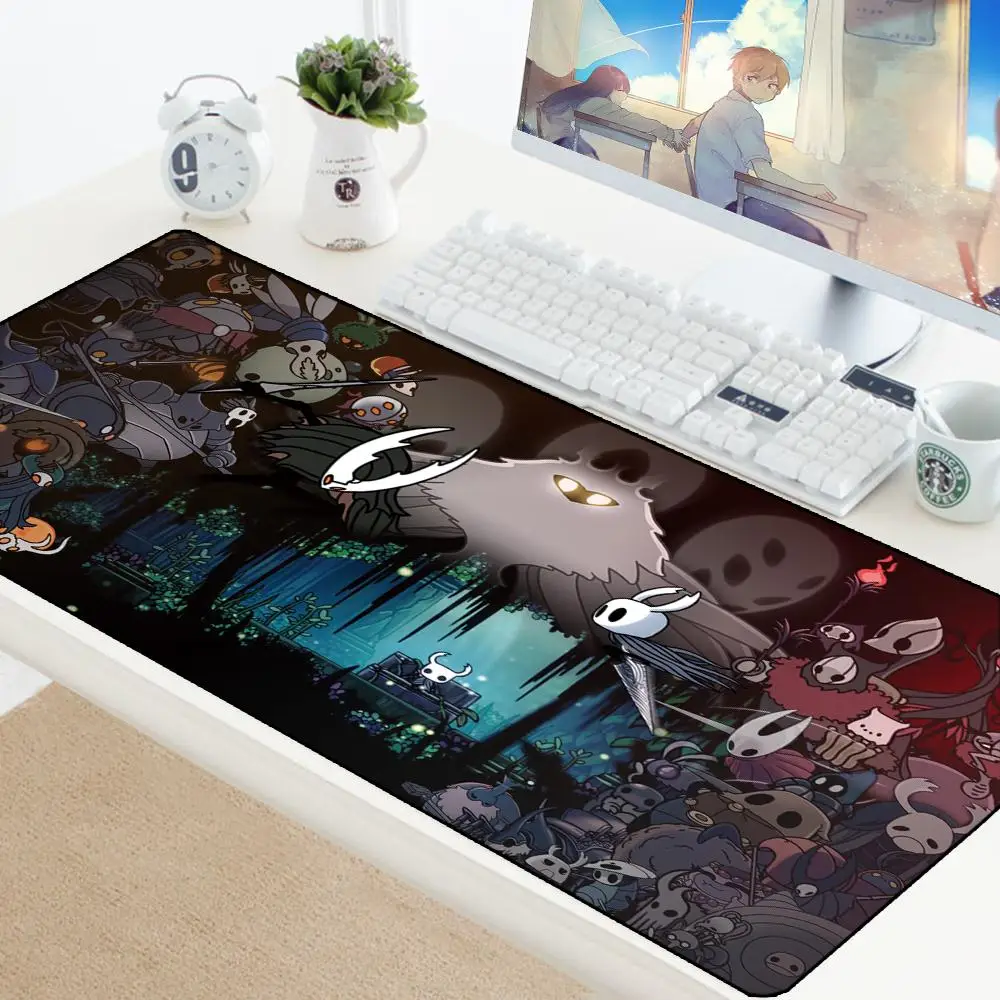 

hollow knight Mouse Pad Gaming Mousepad PC Computer Pad Desk Mat Game Gamepad Office Padmouse Speed Mice large Rubber Mousepads