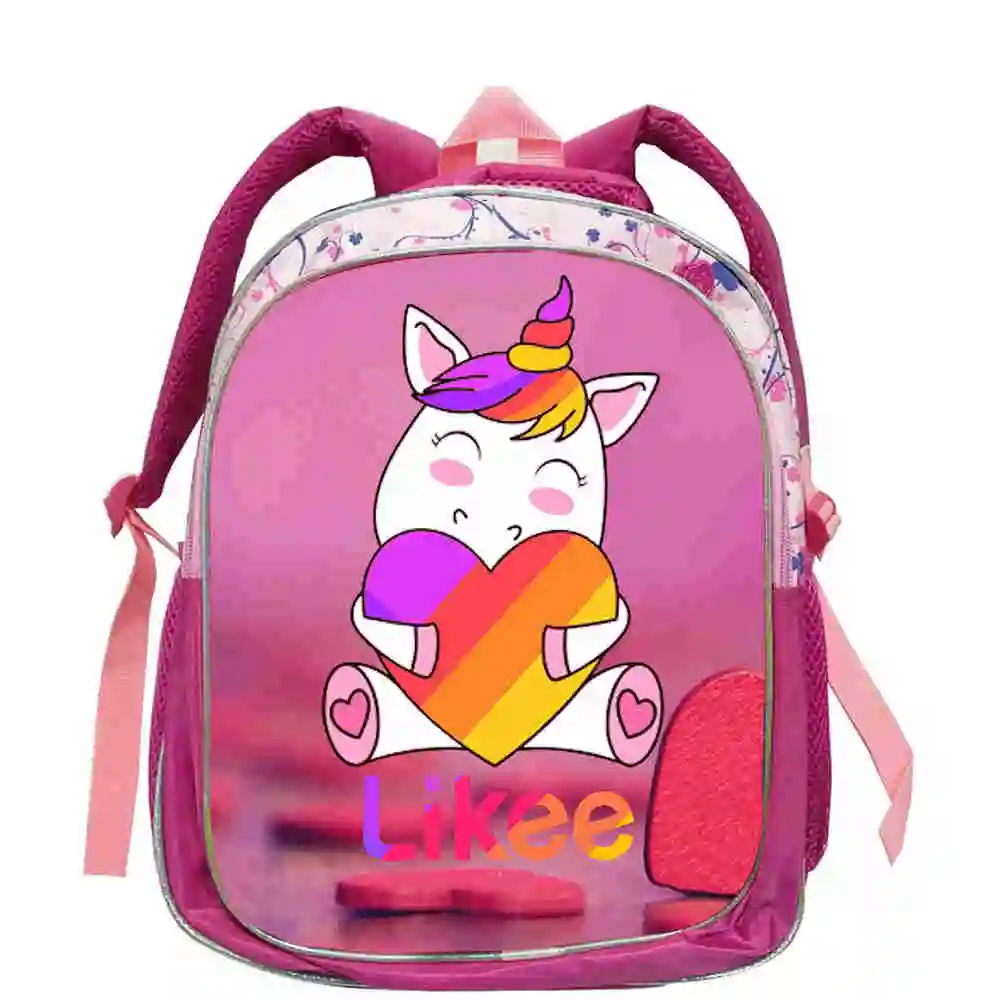 Рюкзак LIKEE 1 для России (как видео) женская сумка книг с 3D принтом мягкая одной