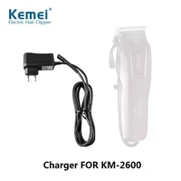kemei charger for km 2600 carbon steel head electric razor hair clipper trimmer powerful hair shaving machine hair cutting tool