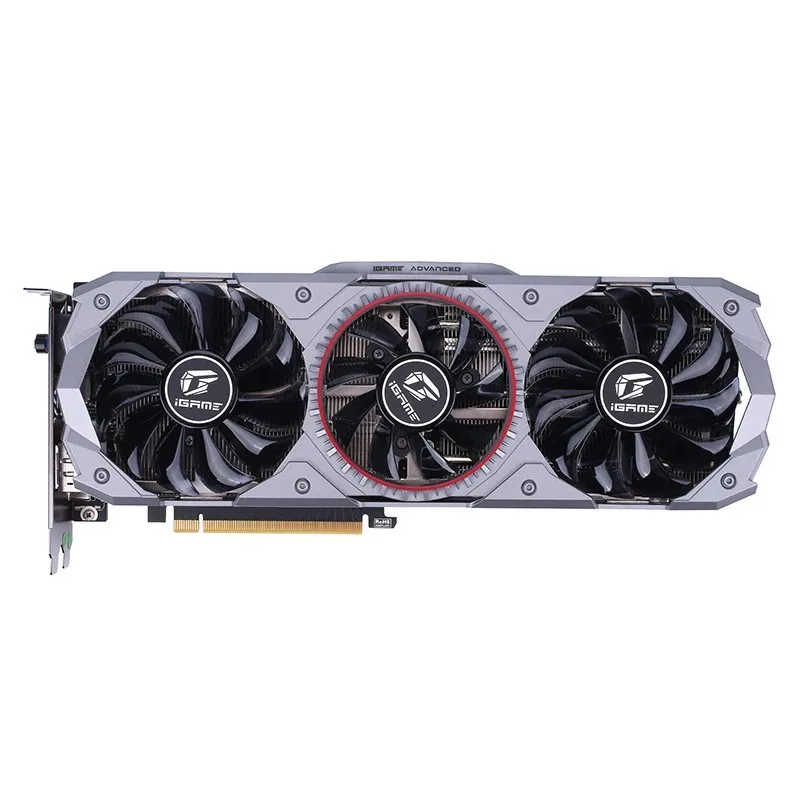 IGame серия GeForce RTX 2060 6GB GDDR6 3* DP+ HDMI+ USB-C RGB светильник