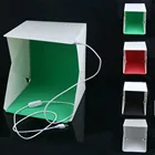 Мини-короб для фотостудии световой короб для фотостудии рассеянный софтбокс со светодиодсветильник кой 4 фона аксессуары для фотостудии