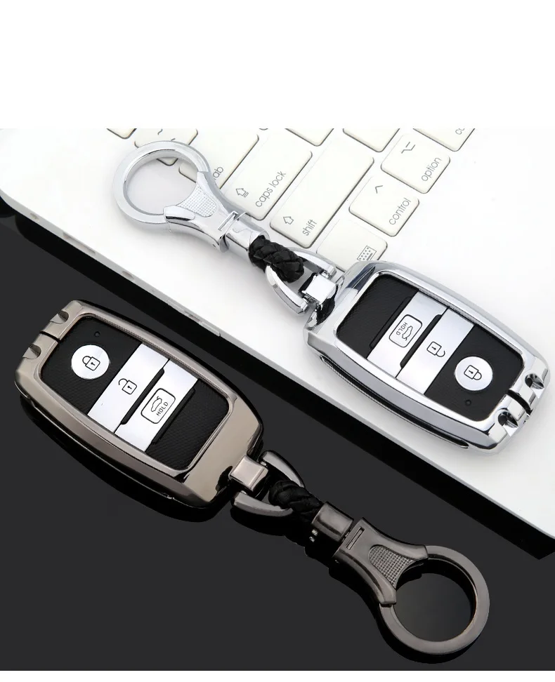 

Zinc Alloy Car Key Case Shell Cover For Kia K2 K3 K4 K5 KX3 KX5 KX7 Sorento Sportage Sportage-R Accessories Car-Styling