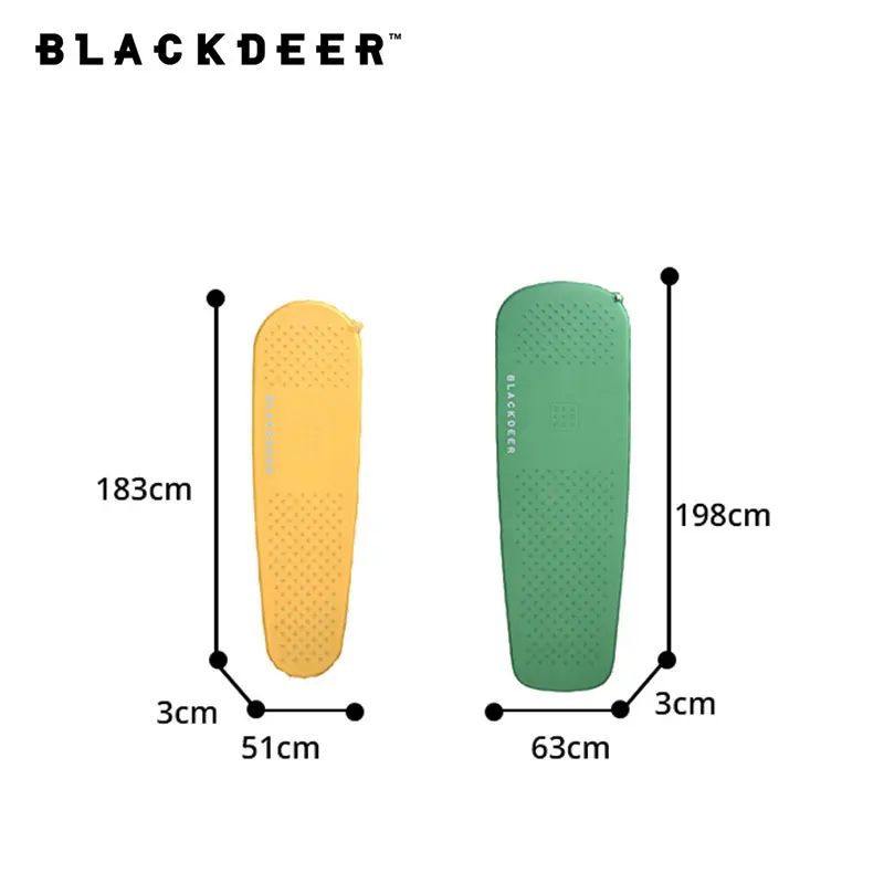 Blackdeer Archeos Light Self-inflating Sleeping Pad Foam Ultra-light Mattress for Camping Hiking Backpacking inflatable mattress