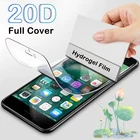 Защитная пленка для Apple iPhone 11 12 Pro Max mini Гидрогелевая пленка SE 2020 7 8 для iPhone X XR XS 6 6s Plus Защитная мягкая пленка
