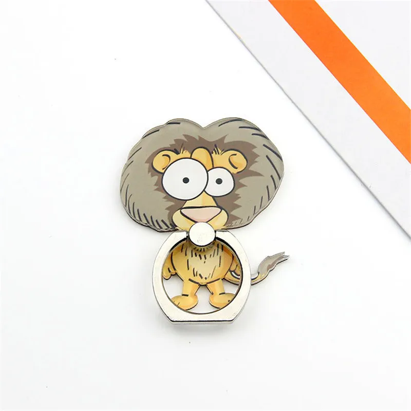 2019 милый мультфильм палец кольцо держатель мобильного телефона Универсальный 360