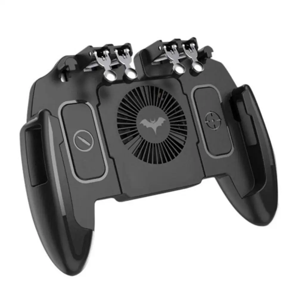

Six Finger Cooling Fan Phone Game Controller Gamepad Shooting Trigger Games Accessories for PUBG