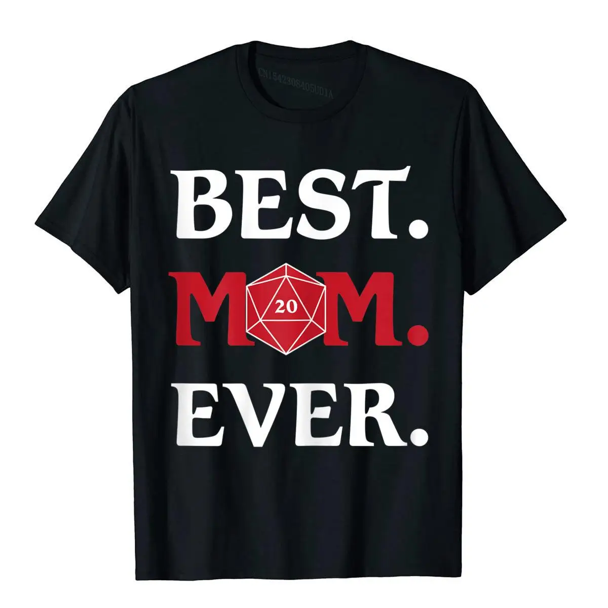 

Womens Best Mom Ever D20 Dice Dungeons Tabletop Fantasy Gamer Moms T-Shirt Youthful T Shirt For Male Cotton Tops Tees