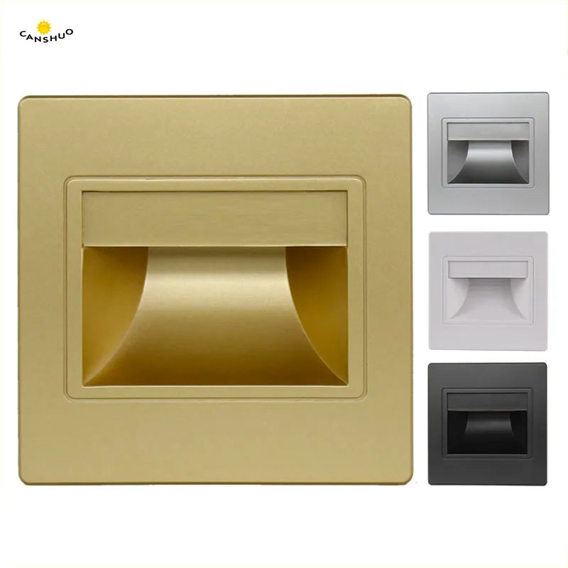 Встраиваемые светодиодные светильники для лестниц бра стены и коридора