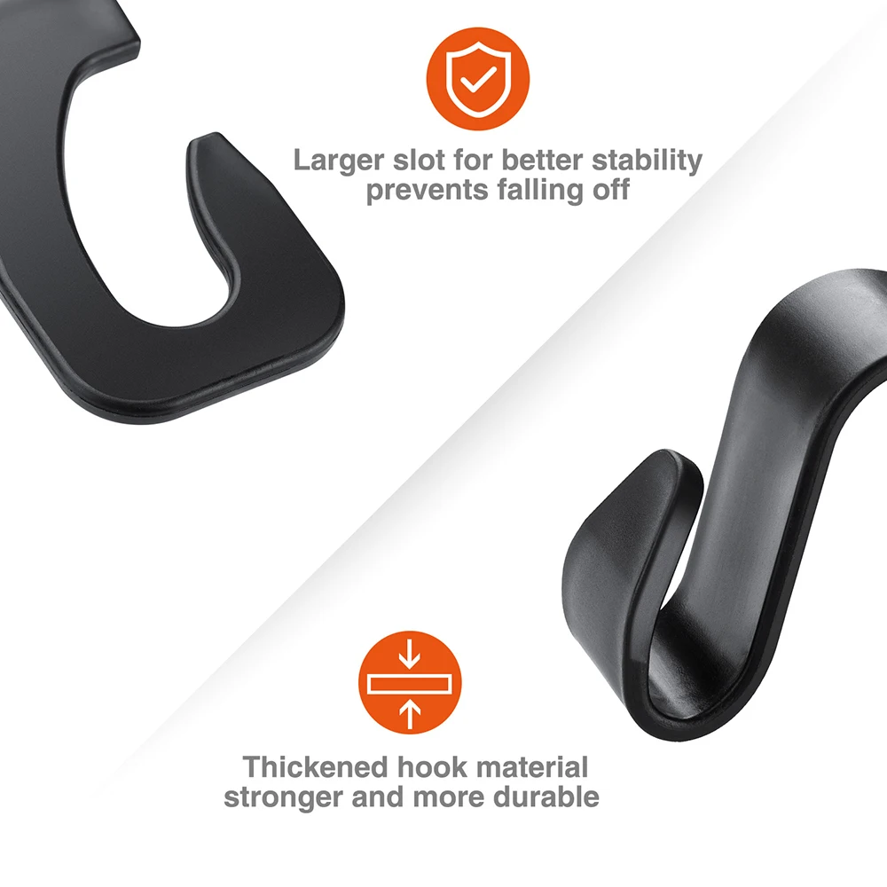 4 шт. крючок для крепления на спинку сиденья автомобиля органайзер подголовника