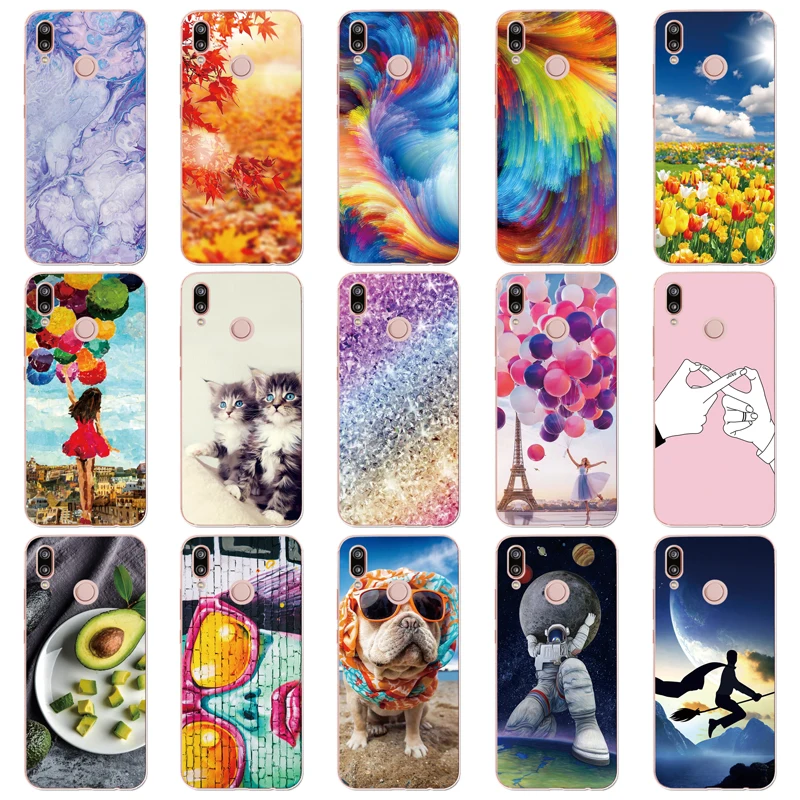 

Силиконовый чехол для 5,84 "Huawei P20 Lite huawei p20 pro, чехол для HUAWEI P 20, задняя крышка телефона, мягкий защитный прозрачный чехол из ТПУ