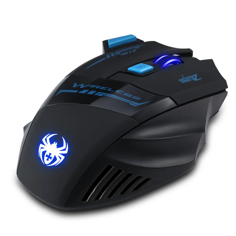 

Adjustable 2400DPI Optical Wireless Gaming Game Mouse For Laptop PC Optical Wireless Computer Mouse Gaming Mouse LED Optical
