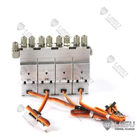LESU Reversing Valve 4Channels 9KG Servos Additional Oil Nozzles for Hydraulic 114 RC Dumper Truck Loader Excavator TAMIYA