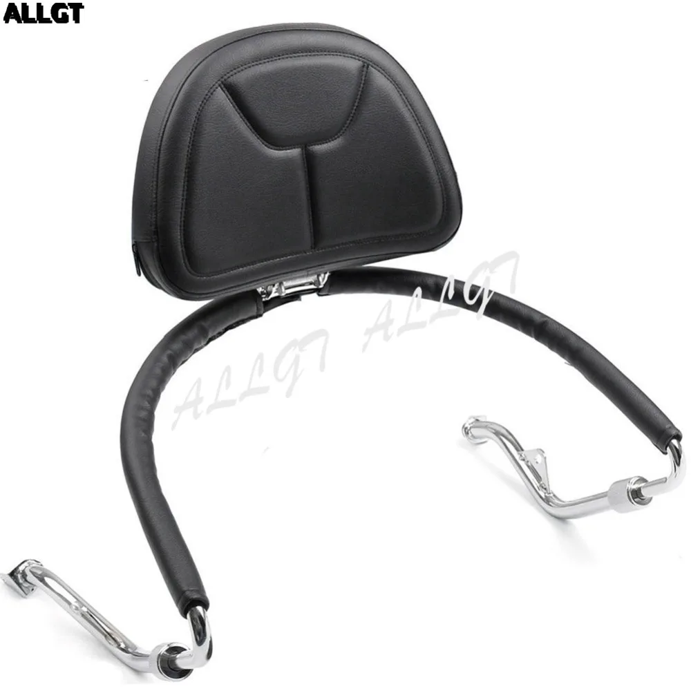 

Fit Honda Goldwing GL1800 2001-2017 Black Adjustable Driver Backrest Sissy Bar
