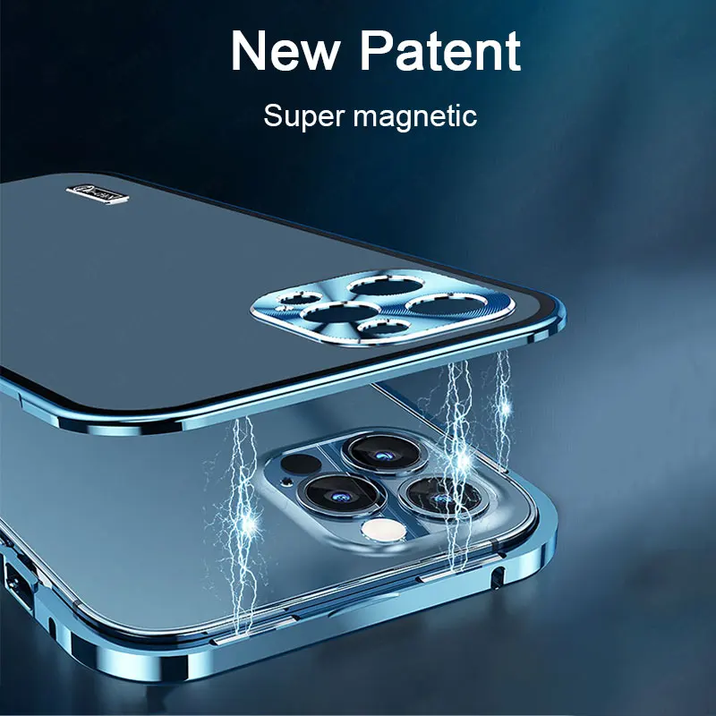 

Aviation Alloy Frame Acrylic Back Case For iphone 12 Pro Max Back Case metal Camera For iphone 11 Pro Max Luxury Phone Case