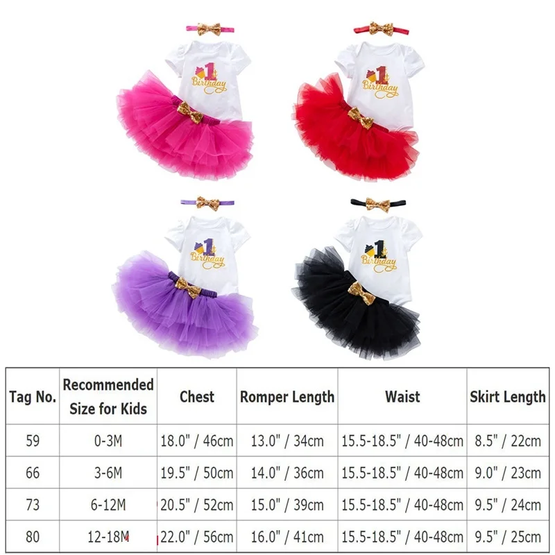 

Sweet Girl Baby Birthday Clothes My First Birthday Girl Toddler Girl Clothes for Photo Shoot Baby Princess Clothes Outfit Set