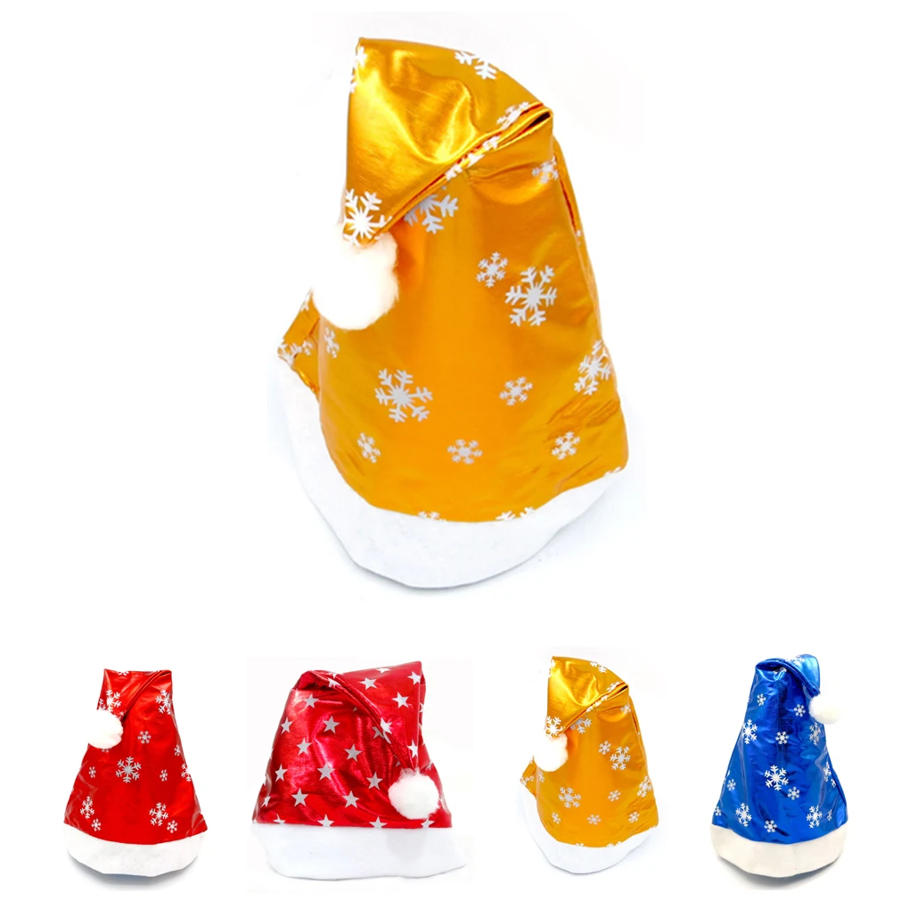 Новое поступление рождественские шляпы шапки Санта Клауса хлопковые