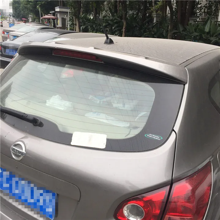 For 2006-2013 Nissan Qashqai Spoiler 2008 2011 Hatchback ABS Material Car Rear Wing Primer Color Trunk decoration | Автомобили и