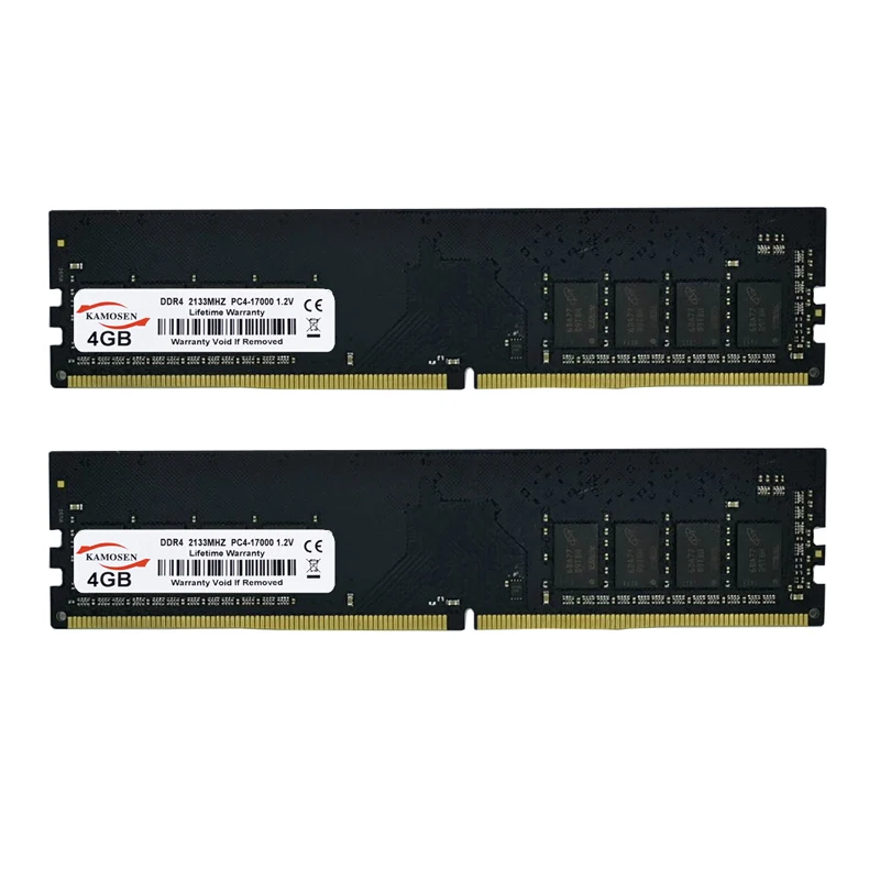 Оперативная память KAMOSEN DDR4 4 Гб 2133 МГц 288 PIN PC4 17000 Intel десктопная Память 1 2 В