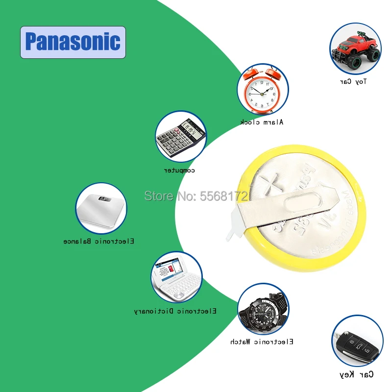 Пульт дистанционного управления Panasonic CR2032 для калькулятора материнской платы