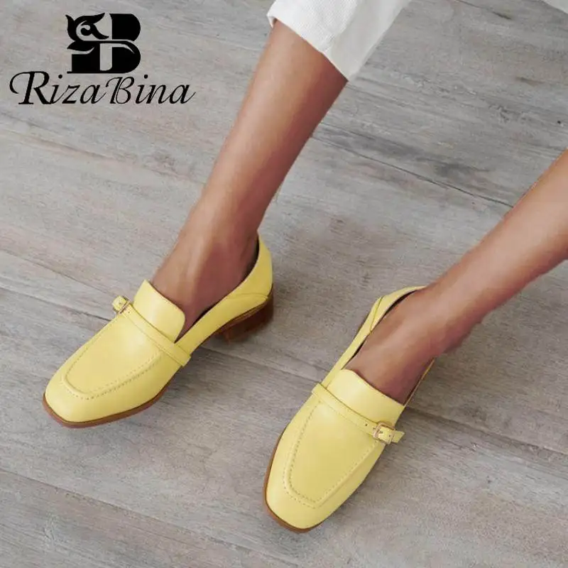 RIZABINA/Женская обувь на плоской подошве Мягкая брендовая повседневная из