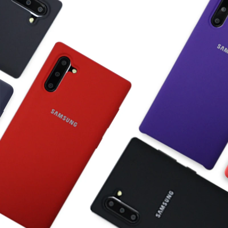 Чехол для samsung Note10 10 + смартфон оригинальный мягкий силиконовый защитный чехол