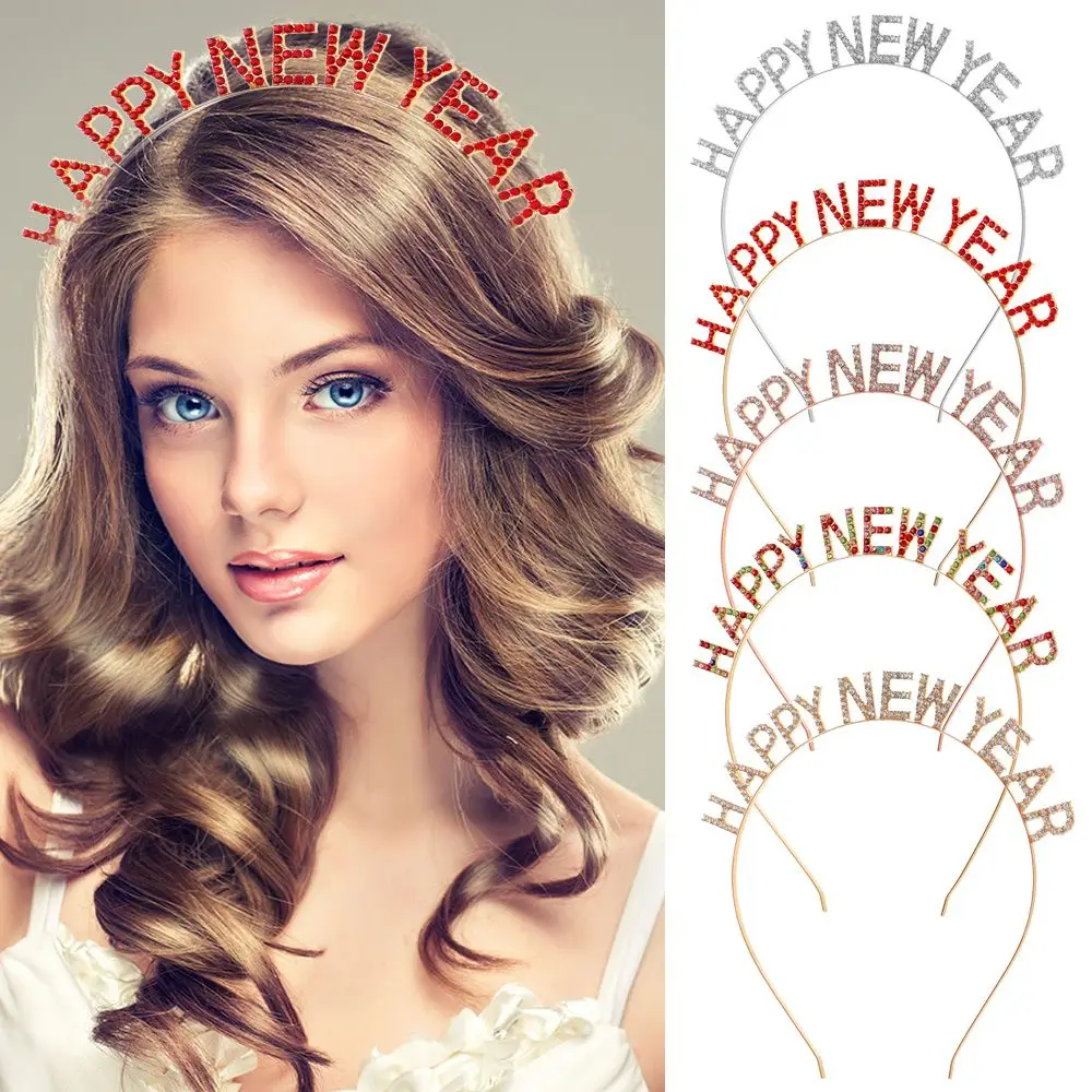 Обруч для волос Женский украшение на новый год милая корона принцессы тиара