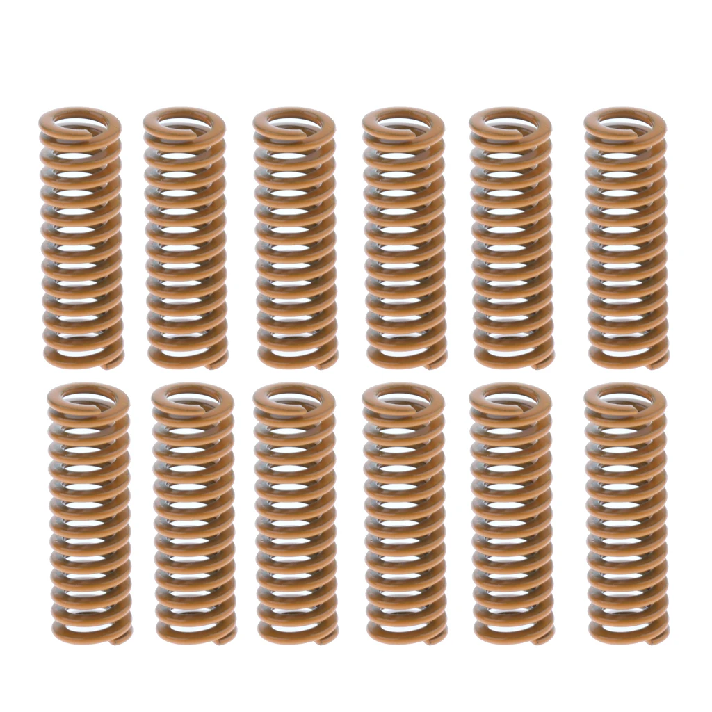 

12 PACK 3D Printer Heatbed Compression Spring For Creality CR-10 CR-10S CR-10Mini Printer