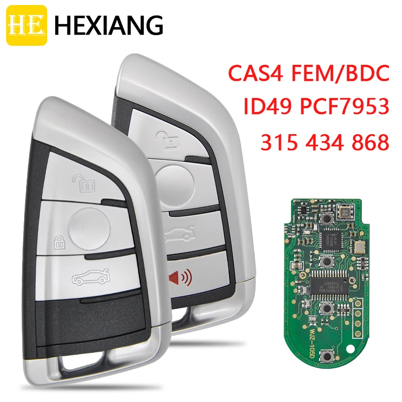 Пульт дистанционного управления для автомобиля HE Xiang BMW 3 5 7 F серии CAS4 + FEM BDC EWS5 ID49
