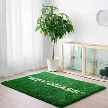WET GRASS Carpet Living Room Rug Room Decoration Carpet Bedroom Bedside Bay Window Area Rugs Sofa Floor Mat WET GRASS Carpet Living Room Rug Room Decoration Carpet Bedroom Bedside Bay Window Area Rugs Sofa Floor Mat