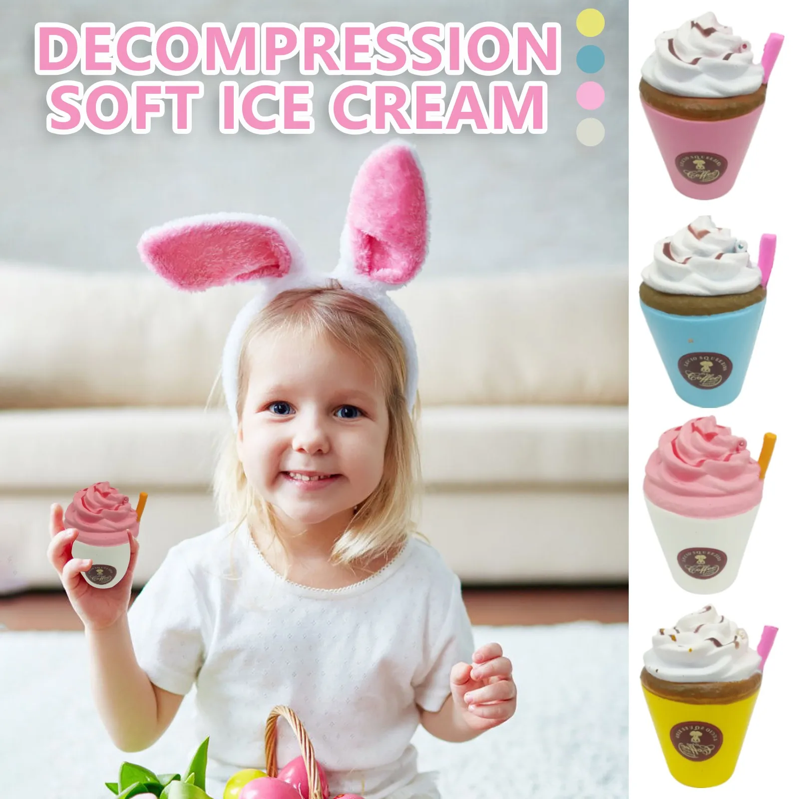 2021 симпатичная декомпрессионная игрушка с вентиляционным отверстием медленно