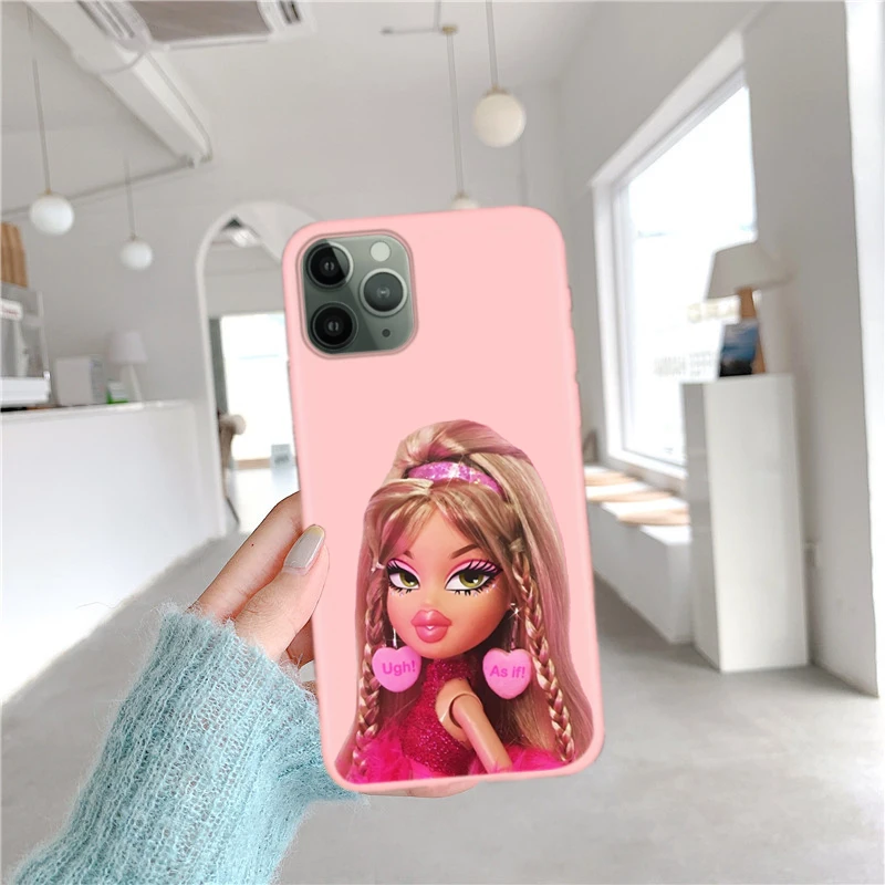 

Sexy Doll Bratz Silicone Phone Case For iPhone SE2 X XR XS Max 6 6S 7 8 Plus Cute Sexy Bratz Cover For iPhone 12Mini 11 Pro Max