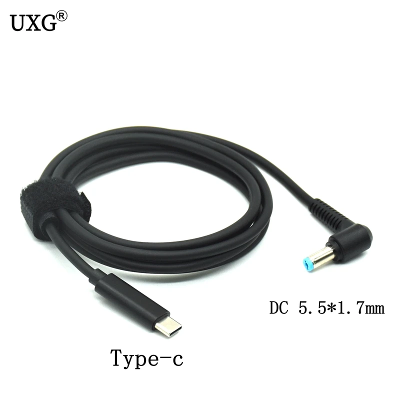 DC USB Type C до 5 5x1 7 5*1 мм Штекерный конвертер PD зарядный кабель шнур для Acer Aspire 19V