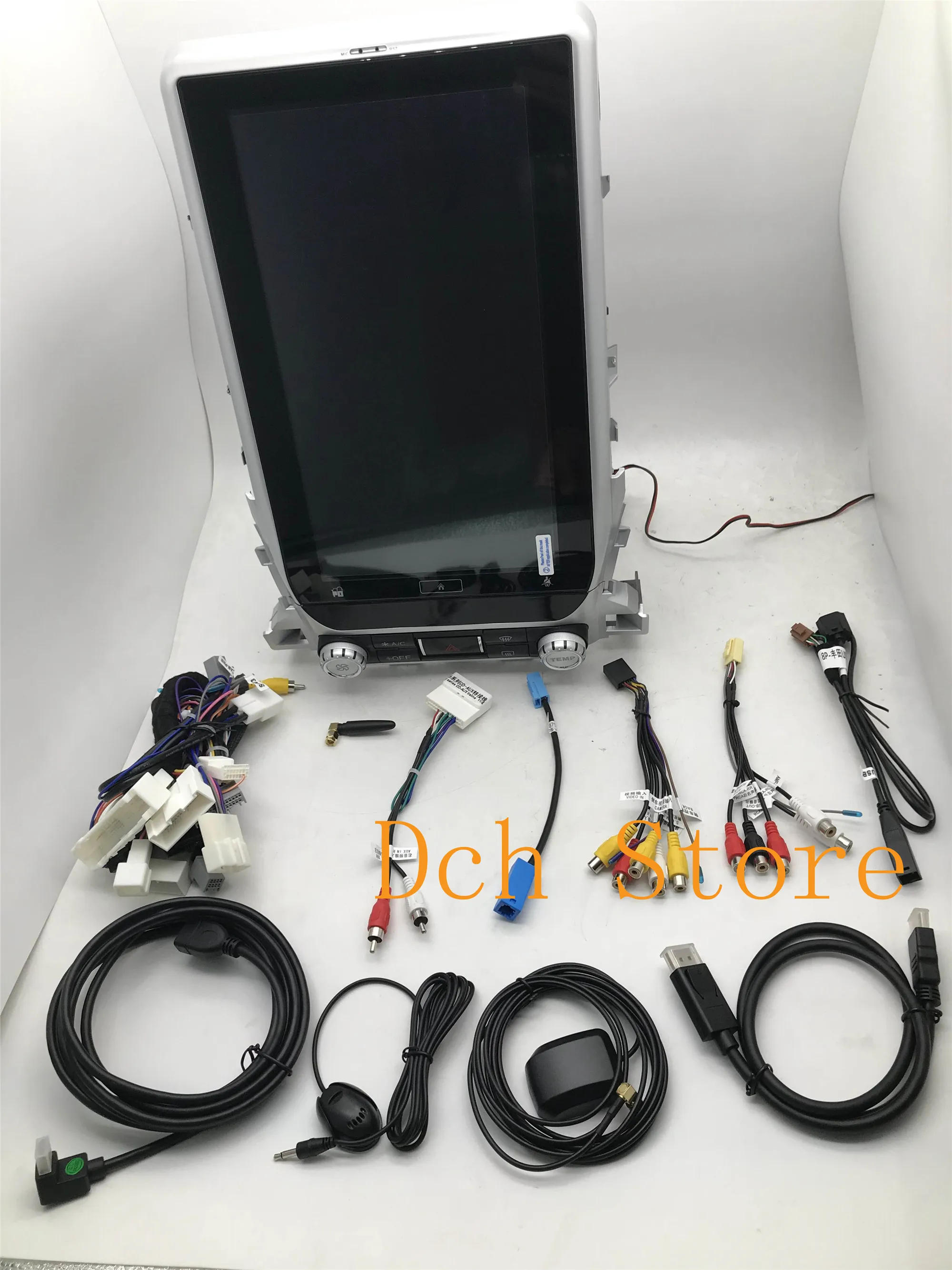 13 6 ''tesla style PX6 Android 9 0 автомобильный DVD GPS Навигатор Радио для TOYOTA LAND CRUISER LC200 2016 2018