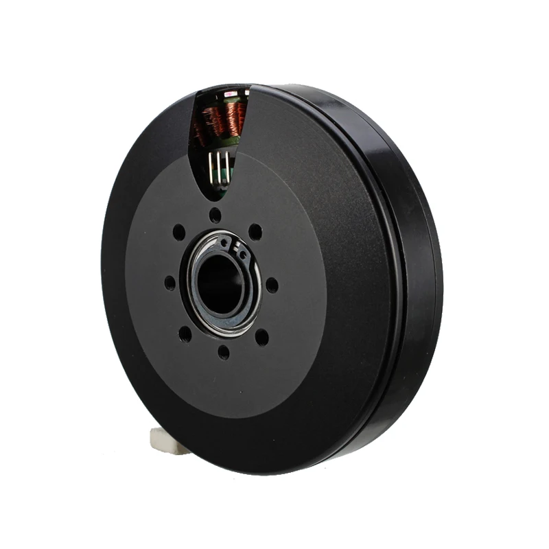 Фото Бесщеточный карданный двигатель FLASH HOBBY GM81-90T 8108 DC для стабилизатора камеры RED EPIC, для промышленной радиоуправляемой детской коляски №3