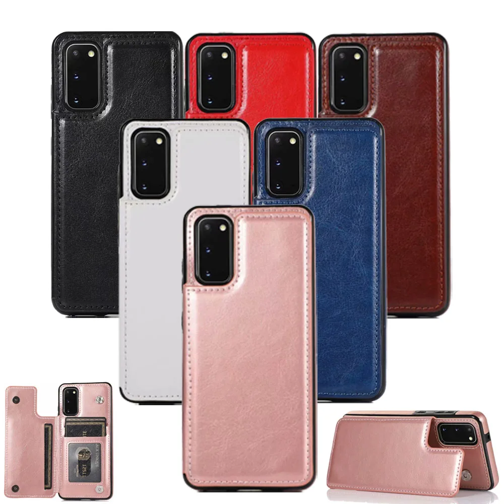 Чехол для телефона Samsung Galaxy S10E S9 S10 S20 Ultra Plus Note 9 8 роскошный винтажный кожаный