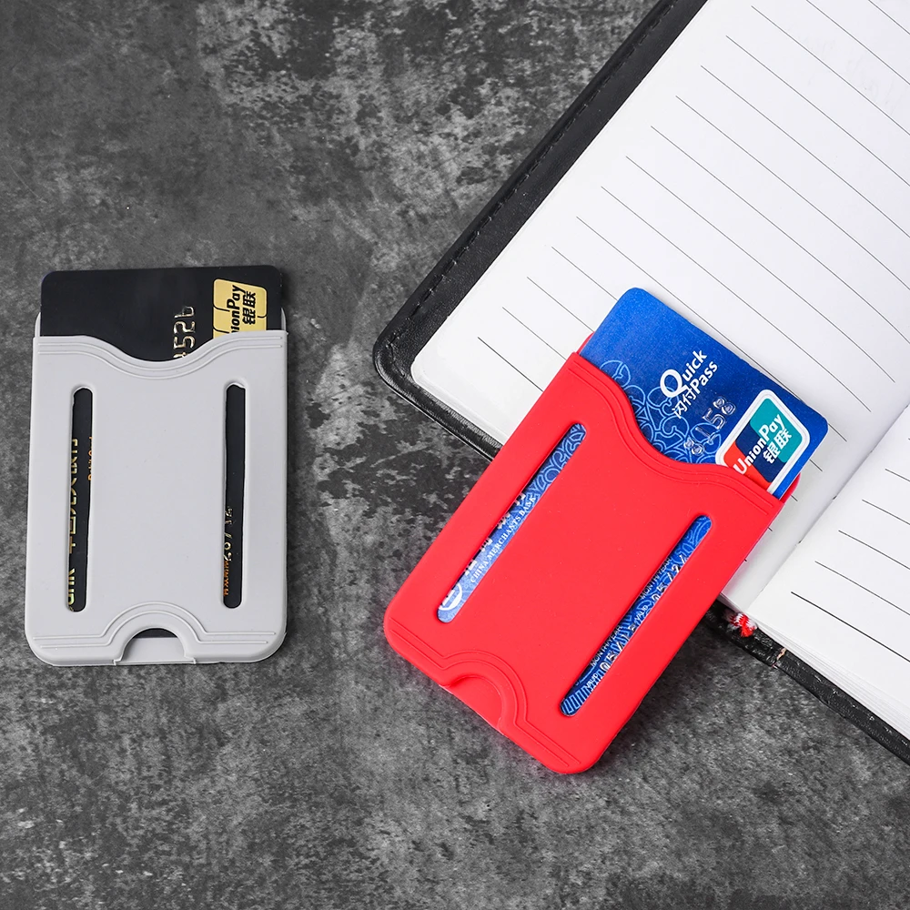 Новинка 1 шт. Силиконовый Эластичный Стик унисекс с карманом для карт