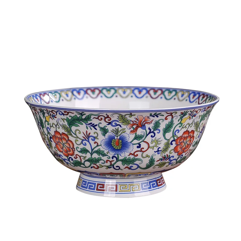 4 5/5/6/7 дюймов миска для лапши Цзиндэчжэнь керамическая супа и риса из костяного