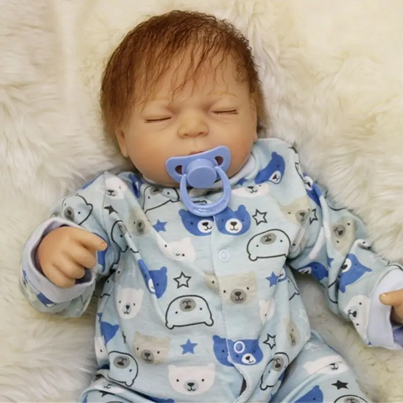 

20'' Reborn Baby Soft Silicone Vinyl LifelikeDoll Boy Girl Newborn Toy Kid Gift Dolls For Girls Silicone Reborn Baby Dolls