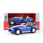 Модель под давлением WellyМасштаб 1:361965 Ford Shelby Cobra 427 SC Классическая ИгрушкаСборная образовательная Коллекцияподарок для детей