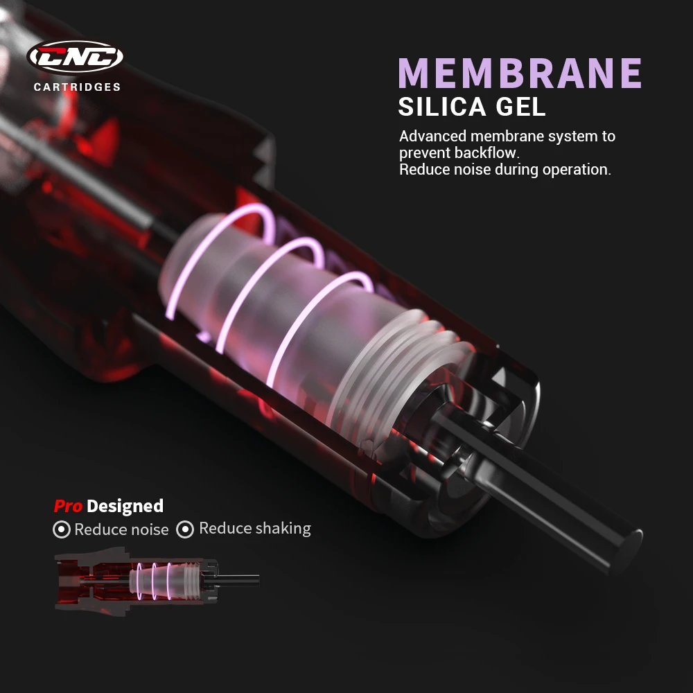CNC Tattoo Needle Cartridge Police Round Liner / Shader for Tattoos Machines 20pcs (0.30mm/0.35mm Needle) Stigma | Красота и здоровье