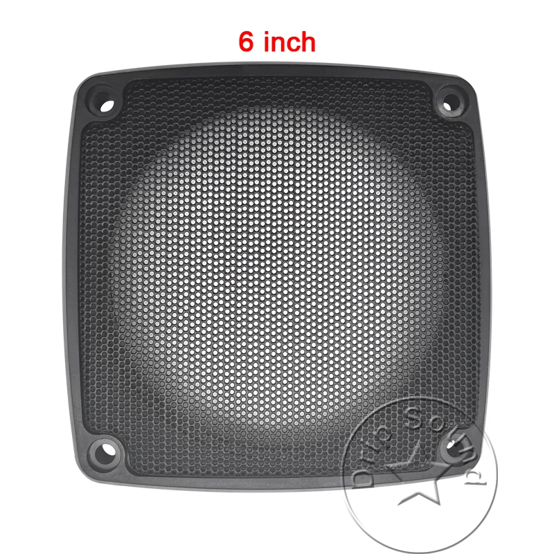For 3456 Inch Square Speaker Conversion Net Cover High-grade Car Home Audio Decorative Circle Metal Mesh Protection (art.: 7af01ba60) - 7af01ba60